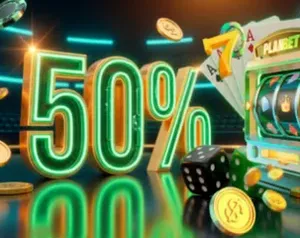 Bonus 50% w poniedziałek